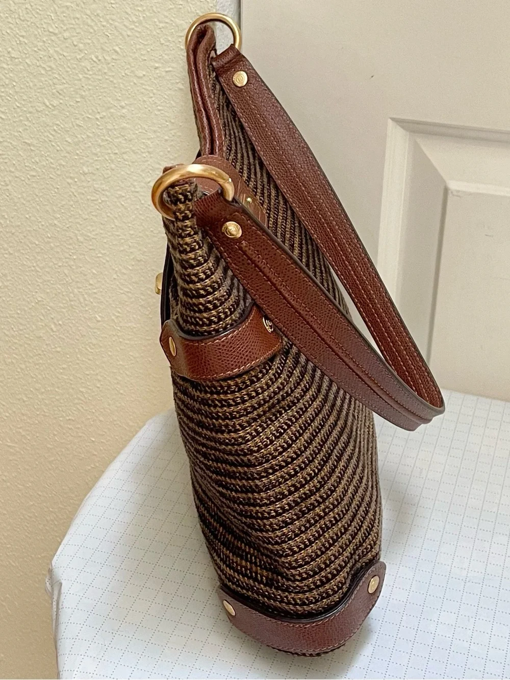 Eric Javits New York woven hobo bag